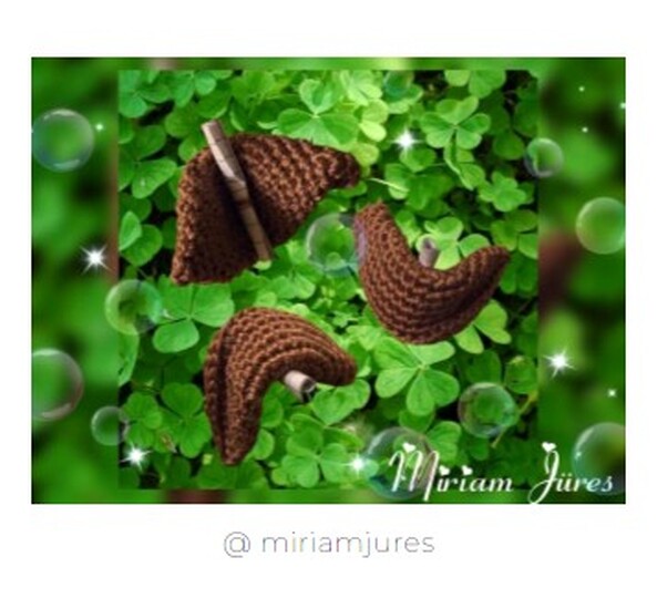 Häkelanleitung: Glückskeks