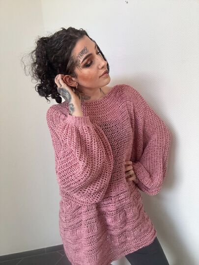 Häkelanleitung OVERSIZE-KUSCHELPULLI "GREAT FAIRY"