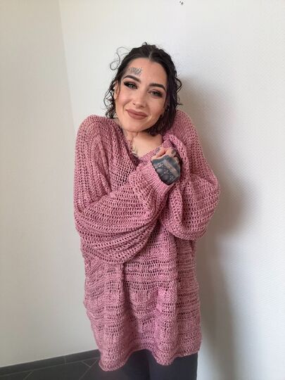 Häkelanleitung OVERSIZE-KUSCHELPULLI "GREAT FAIRY"