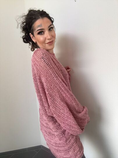 Häkelanleitung OVERSIZE-KUSCHELPULLI "GREAT FAIRY"