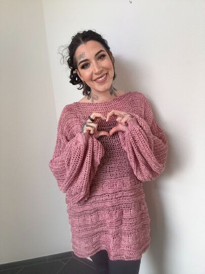 Häkelanleitung OVERSIZE-KUSCHELPULLI "GREAT FAIRY"