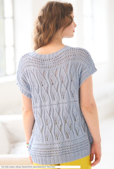 Shirt mit Ajourmuster