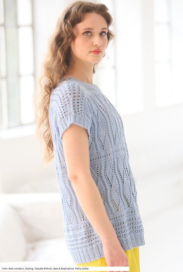 Shirt mit Ajourmuster