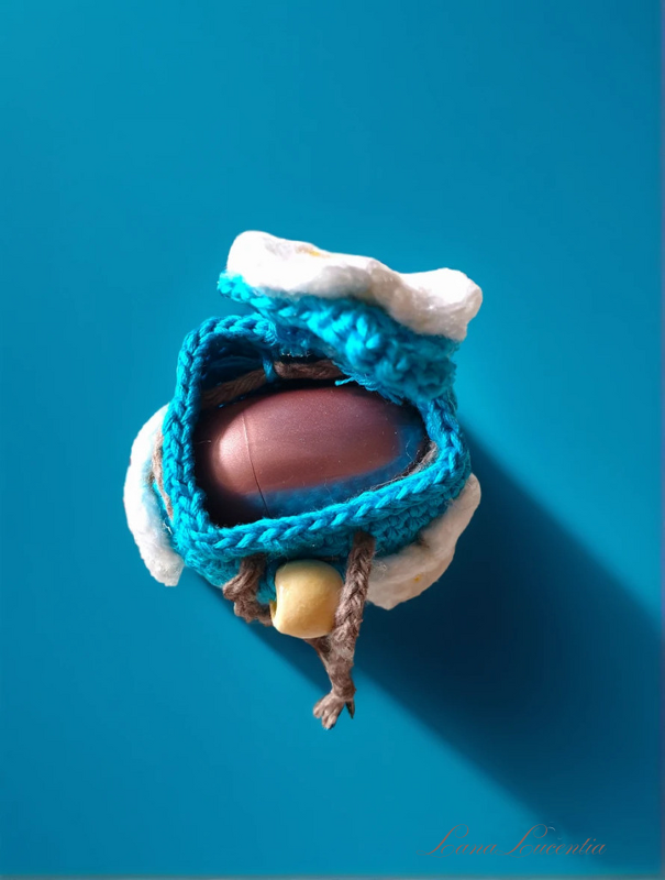 Häkelanleitung: Air Pod Rucksack Englisch und Deutsch - Bild 3