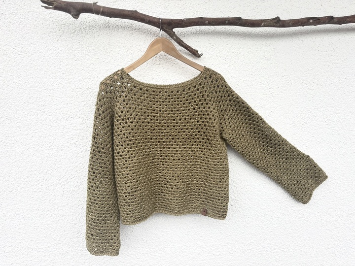 Häkelanleitung | Cooler Raglan-Pullover "NEON NIGHTS" |  9 Größen