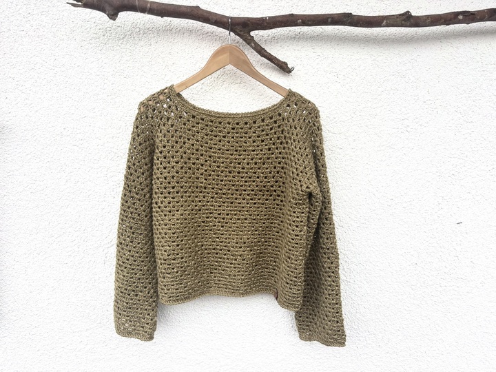 Häkelanleitung | Cooler Raglan-Pullover "NEON NIGHTS" |  9 Größen