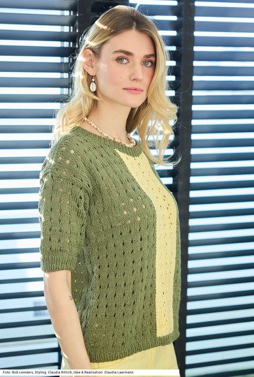 Pulli mit kurzen Ärmeln