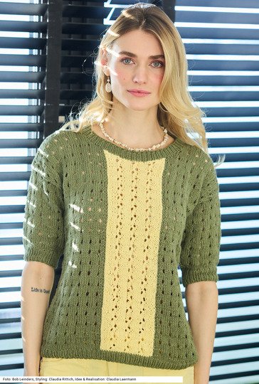 Pulli mit kurzen Ärmeln