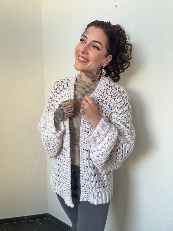 Häkelanleitung JACKE "WHITE DIAMOND" - Bild 13