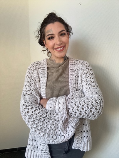 Häkelanleitung JACKE "WHITE DIAMOND"