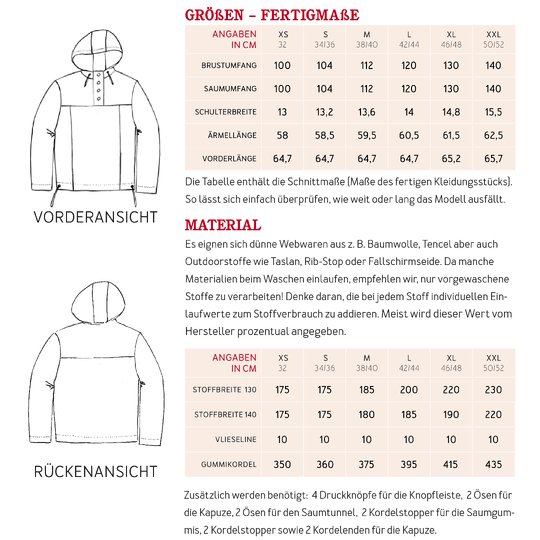 Windbreaker FRAU VANJA | eBook