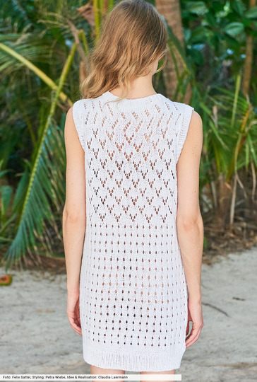 Longtop mit Lochmustern