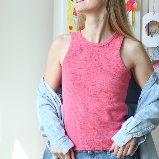 Knitting Pattern | PETALINE Top| XXS- 2XL