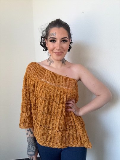 Häkelanleitung Poncho "GODDESS OF SUNSET"