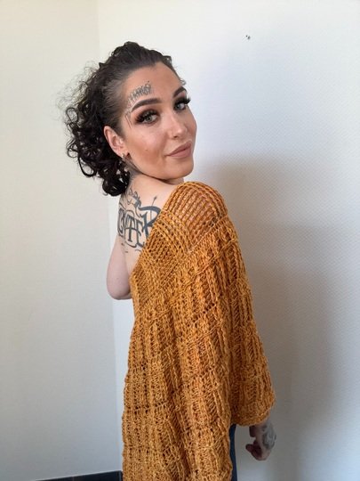 Häkelanleitung Poncho "GODDESS OF SUNSET"