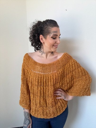 Häkelanleitung Poncho "GODDESS OF SUNSET"