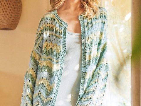 Jacke im Mustermix
