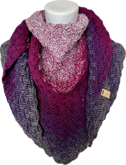 Anleitung für das Dreieckstuch Strings OF FATE