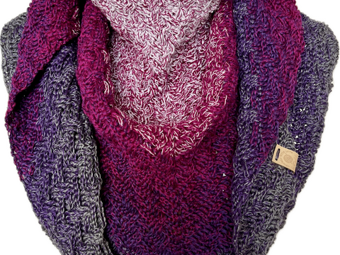 Anleitung für das Dreieckstuch Strings OF FATE