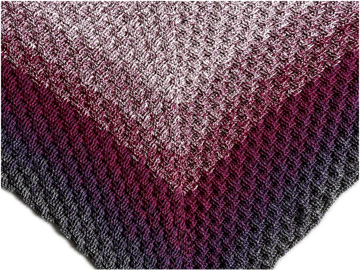 Anleitung für das Dreieckstuch Strings OF FATE