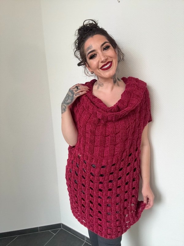Häkelanleitung Wende-Kleid "RED RIDING HOOD" - Bild 4