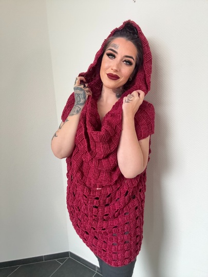 Häkelanleitung Wende-Kleid "RED RIDING HOOD"