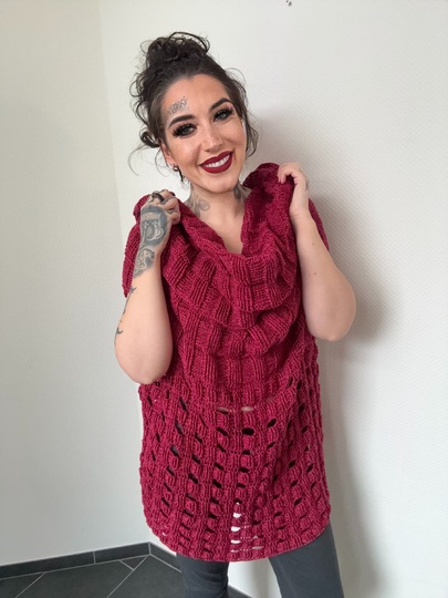 Häkelanleitung Wende-Kleid "RED RIDING HOOD"