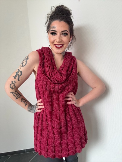 Häkelanleitung Wende-Kleid "RED RIDING HOOD"