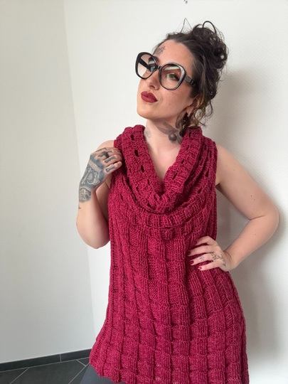 Häkelanleitung Wende-Kleid "RED RIDING HOOD"