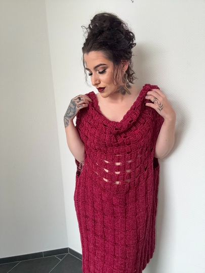 Häkelanleitung Wende-Kleid "RED RIDING HOOD"