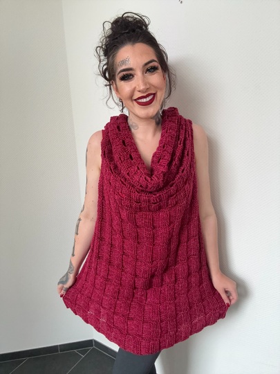 Häkelanleitung Wende-Kleid "RED RIDING HOOD"