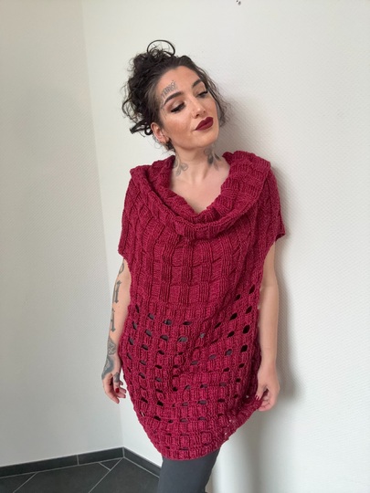 Häkelanleitung Wende-Kleid "RED RIDING HOOD"