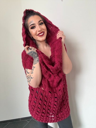 Häkelanleitung Wende-Kleid "RED RIDING HOOD"