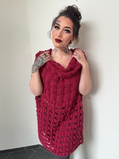 Häkelanleitung Wende-Kleid "RED RIDING HOOD"