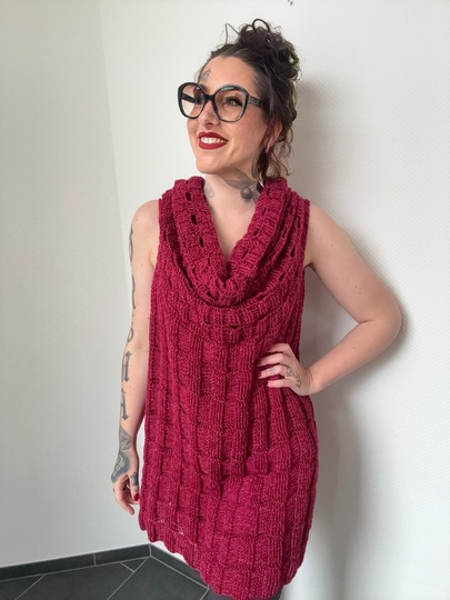 Häkelanleitung Wende-Kleid "RED RIDING HOOD"