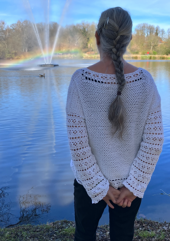 Schlichte Cardigan mit hübschen Borten - Häkelanleitung - Bild 8