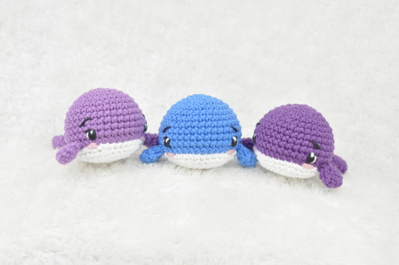 Crochet Pattern Cute Whale