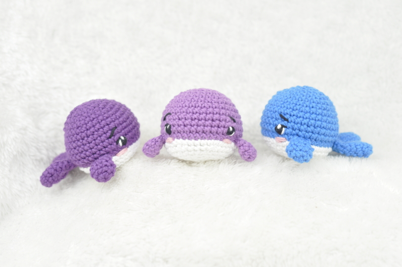 Crochet Pattern Cute Whale