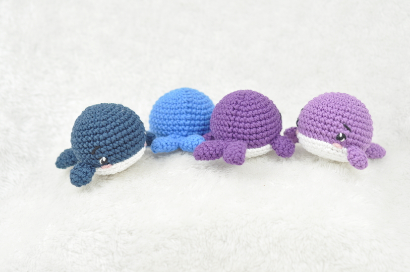 Crochet Pattern Cute Whale