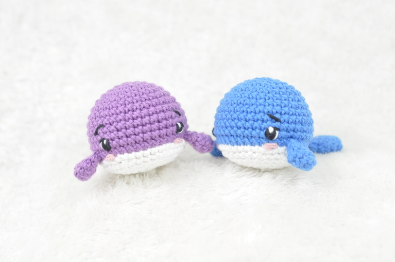 Crochet Pattern Cute Whale
