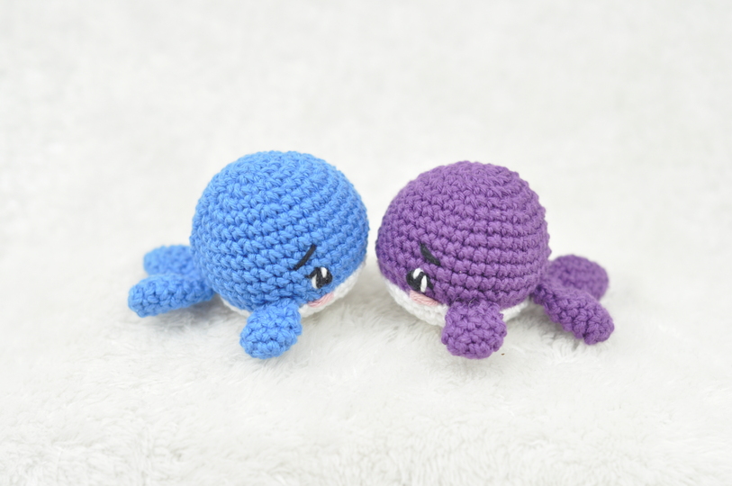 Crochet Pattern Cute Whale