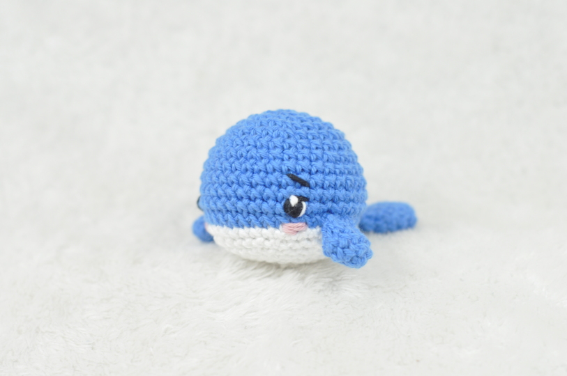 Crochet Pattern Cute Whale