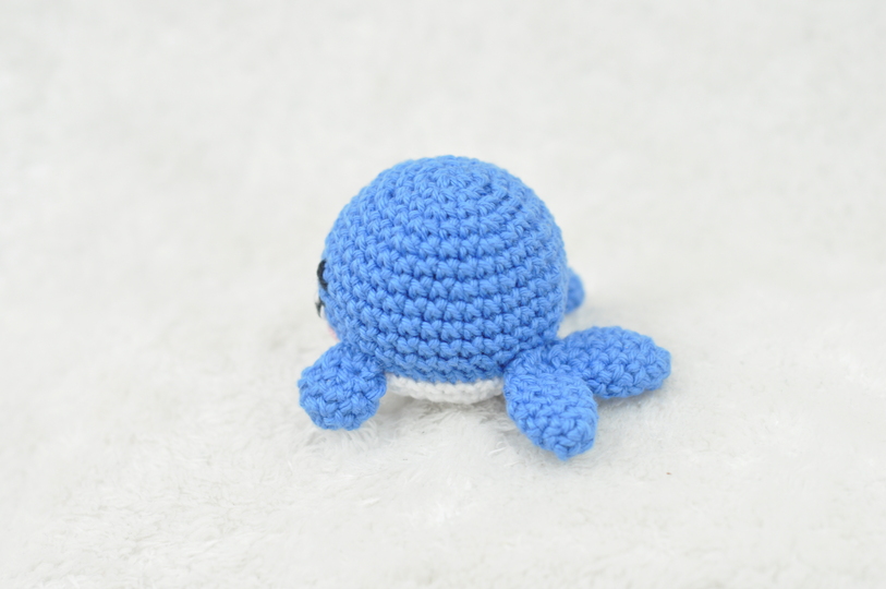 Crochet Pattern Cute Whale