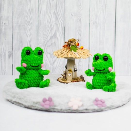 Häkelanleitung Frosch – süßes Kuscheltier als PDF Anleitung