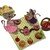Mouse picnic crochet applique