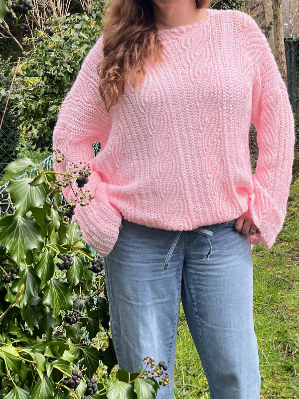 Crochet Pattern Sweater "Peony" - Image 3