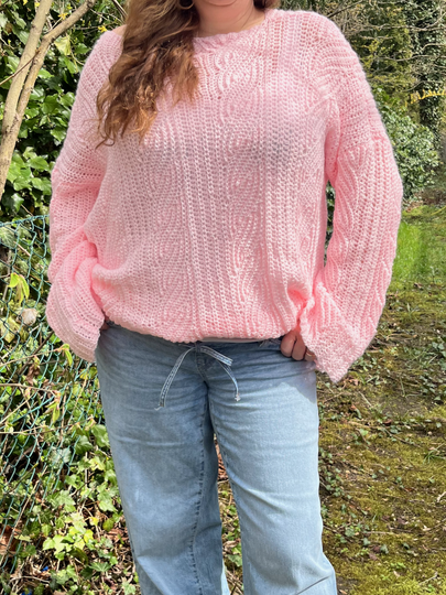 Crochet Pattern Sweater "Peony"