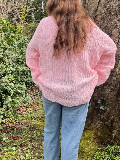 Crochet Pattern Sweater "Peony"