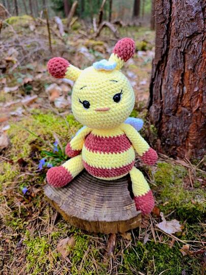 Bienchen Summy Häkelanleitung Biene Anfänger