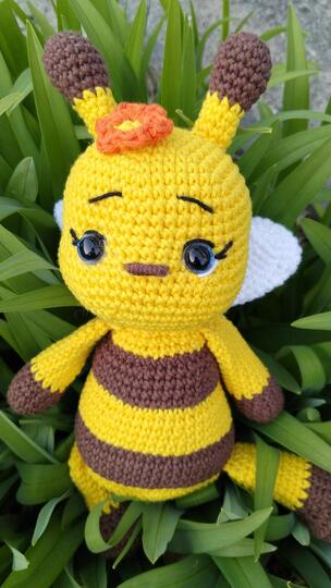Bienchen Summy Häkelanleitung Biene Anfänger